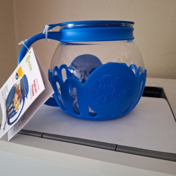 Ecolution Blue Popcorn Popper - Picture 2 of 5